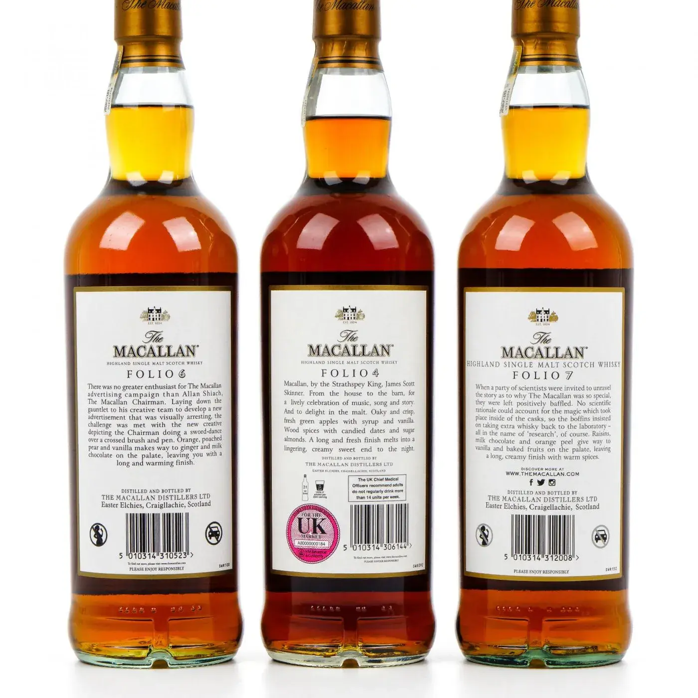 Macallan The Archival Series - Folio Collection (1-7) 43.0% ABV (7 BT70) — Macallan, Scotland — view 11