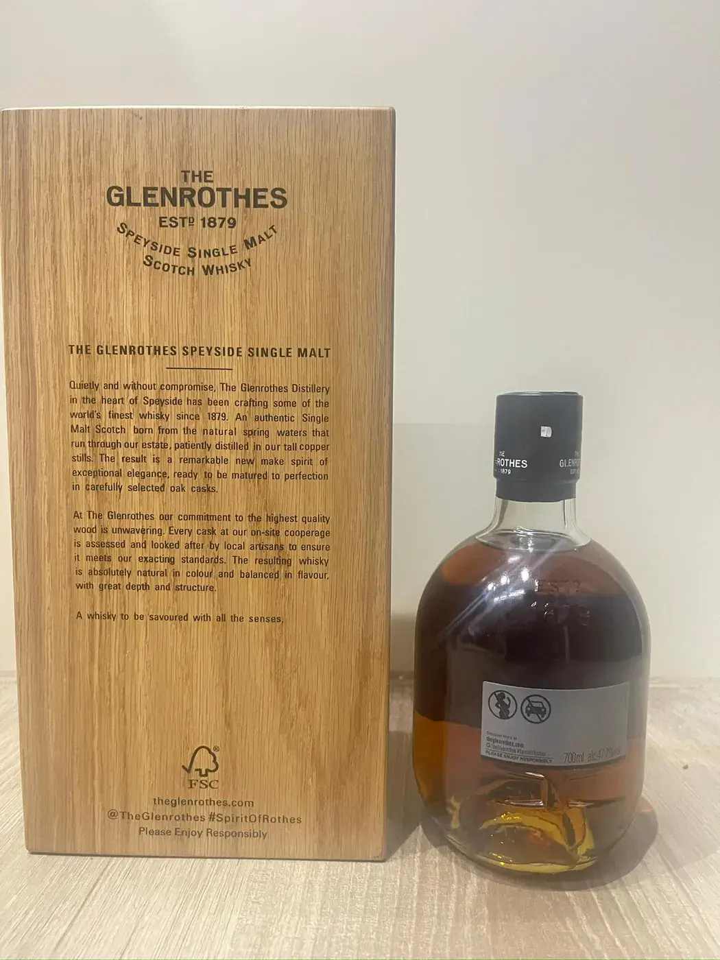 The Glenrothes 41 Year Old Single Cask #13916 47.7 abv 1979 (1 BT70) — Glenrothes, Scotland — view 4