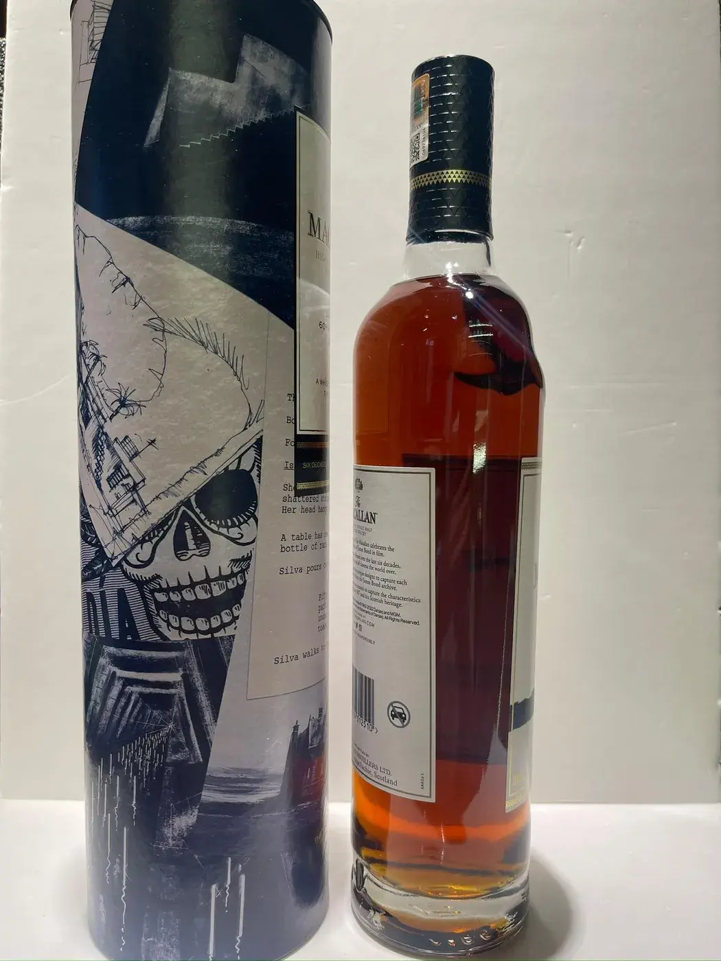 The Macallan James Bond 60th Anniversary Decade VI 43.7 abv NV (1 BT 70cl) — Macallan, Scotland — view 3
