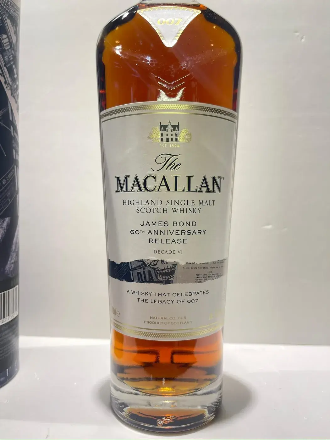 The Macallan James Bond 60th Anniversary Decade VI 43.7 abv NV (1 BT 70cl) — Macallan, Scotland — view 5