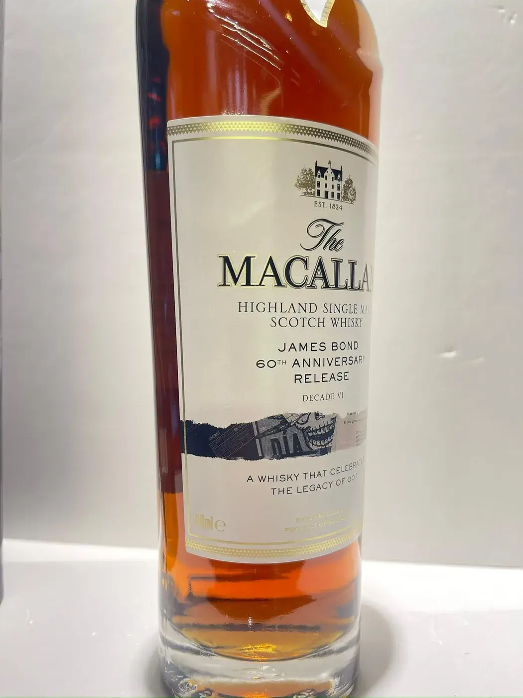 The Macallan James Bond 60th Anniversary Decade VI 43.7 abv NV (1 BT 70cl) — Macallan, Scotland — view 8
