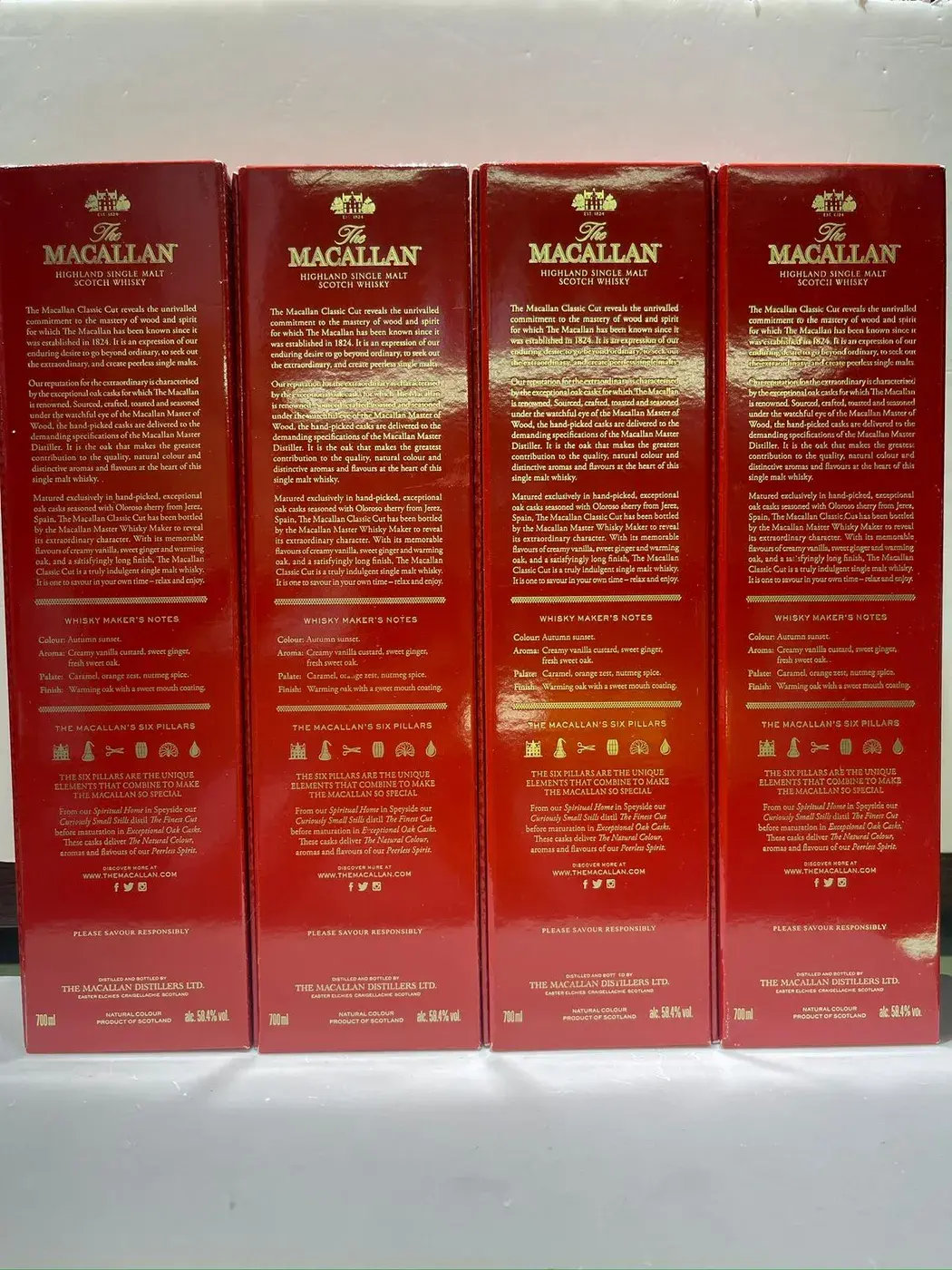 The Macallan Classic Cut 2017 Edition 58.4 abv NV (4 BT70) — Macallan, Scotland — view 8