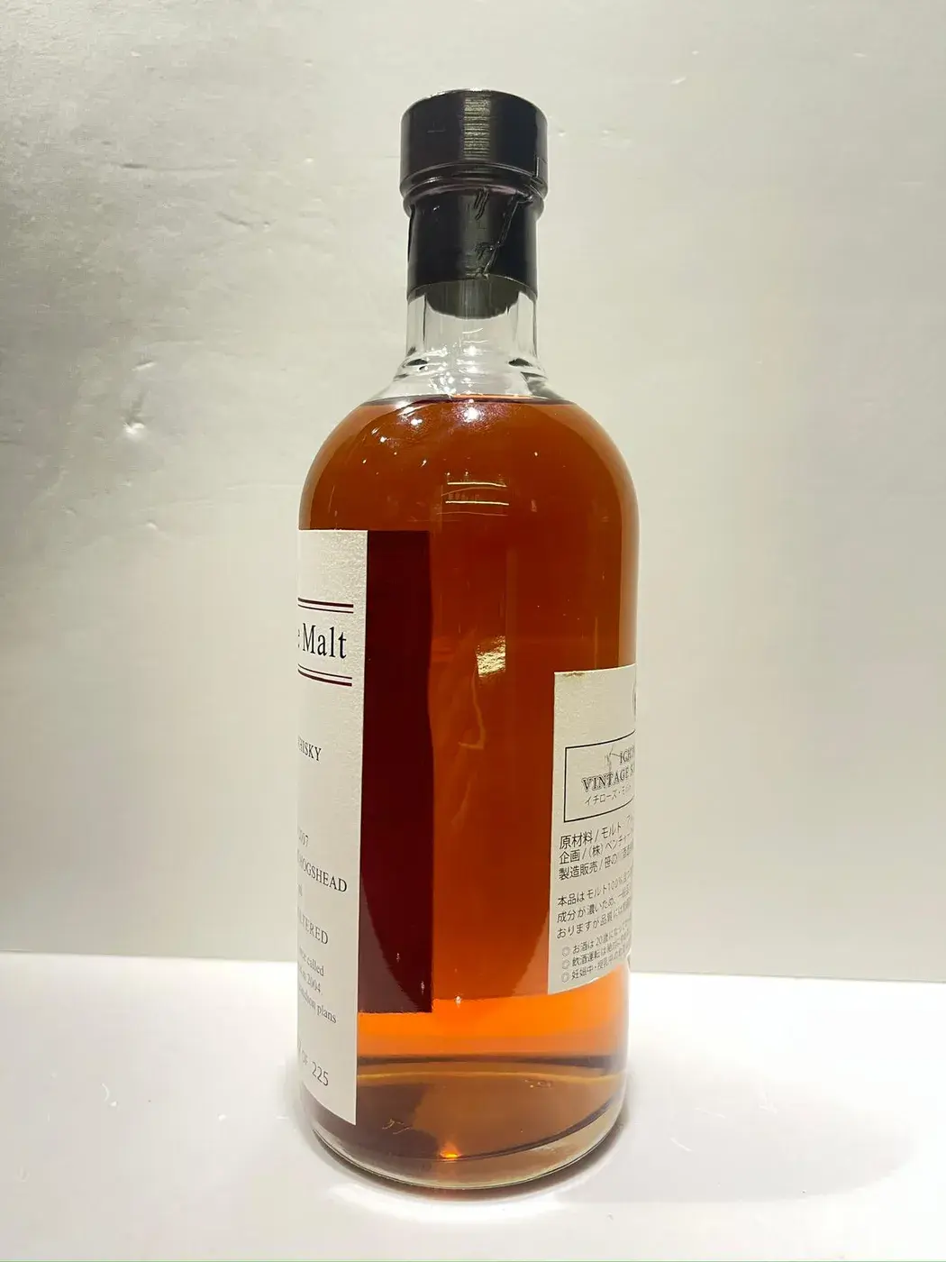 Hanyu 1986 Ichiro's Malt Vintage Single Malt 58.0 abv (1 BT70) — Hanyu, Japan — view 3