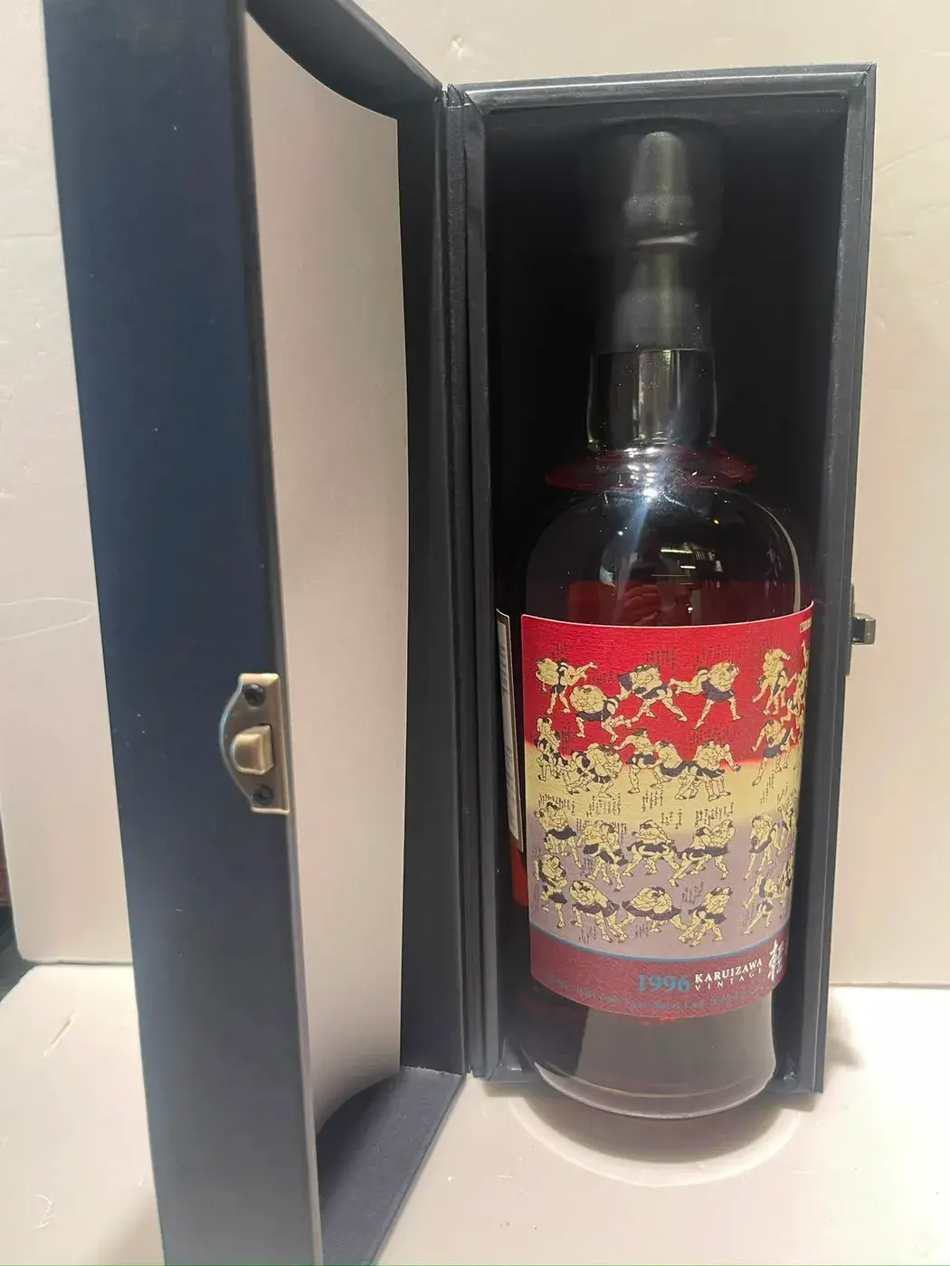 Karuizawa Sumo 48 Wrestlers Cask #3648 62.5 abv 1996 (1 BT70) — Karuizawa, Japan — view 10